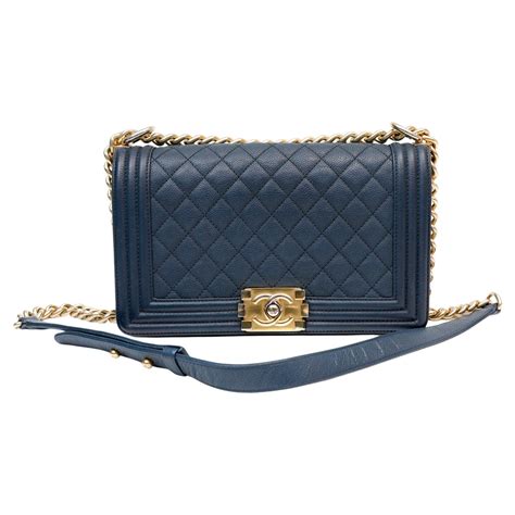 chanel 18k navy blue